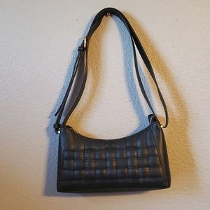 Basketweave Shoulder Bag